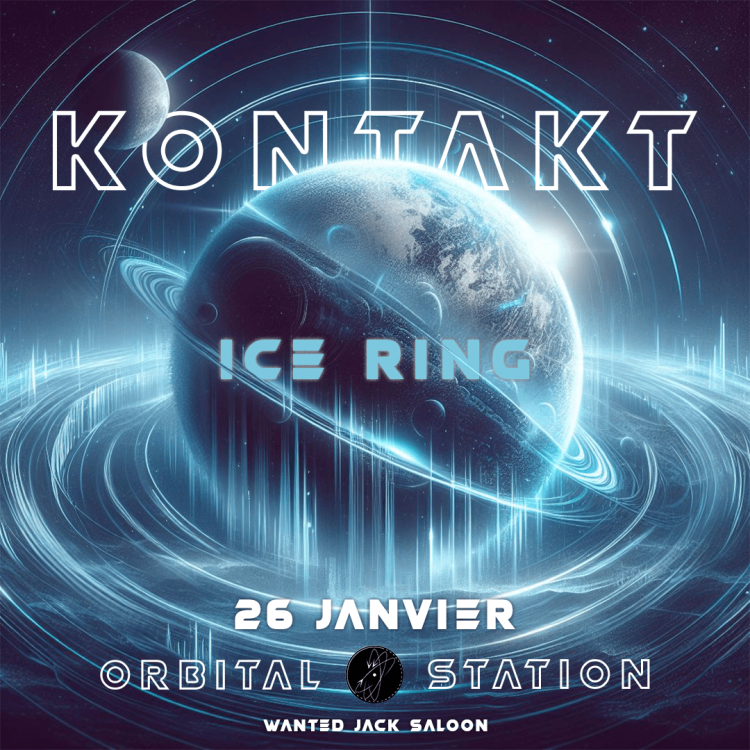 VIsuel pour la soirée KONTAKT : Icering