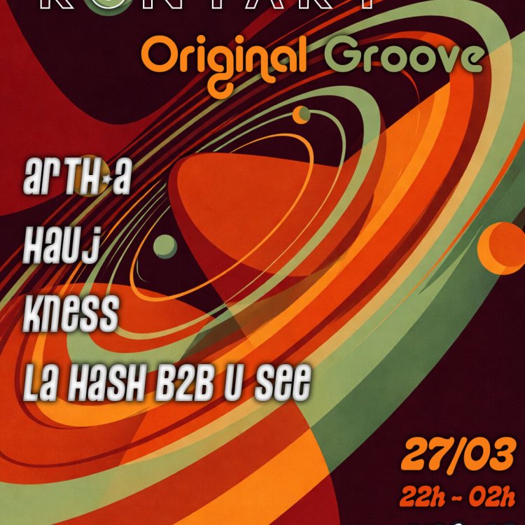 VIsuel pour la soirée Kontakt : Original Groove